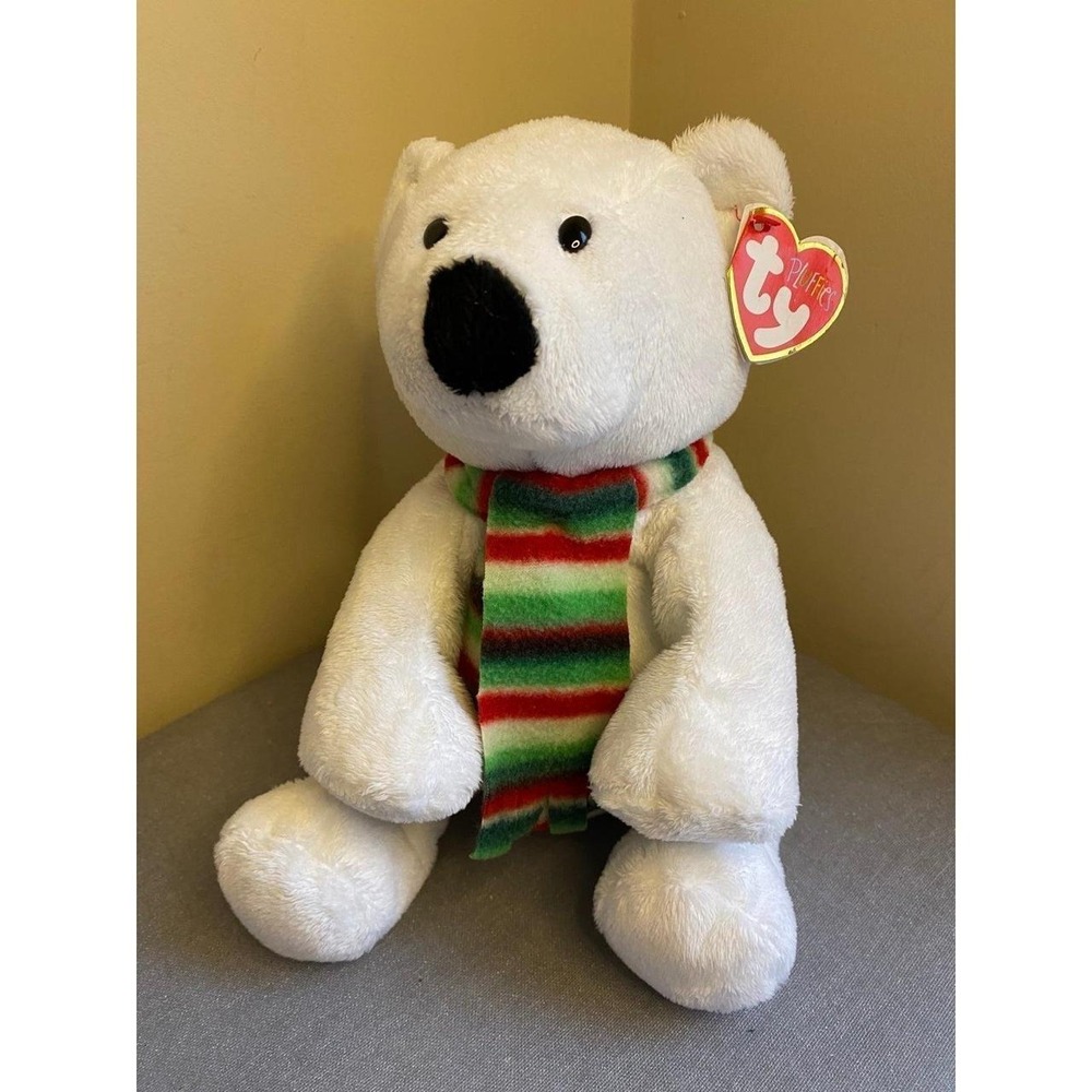 Alps TY Beanie Babies Tylux 2010 Bear Plush Hang Tush Tags SKU29